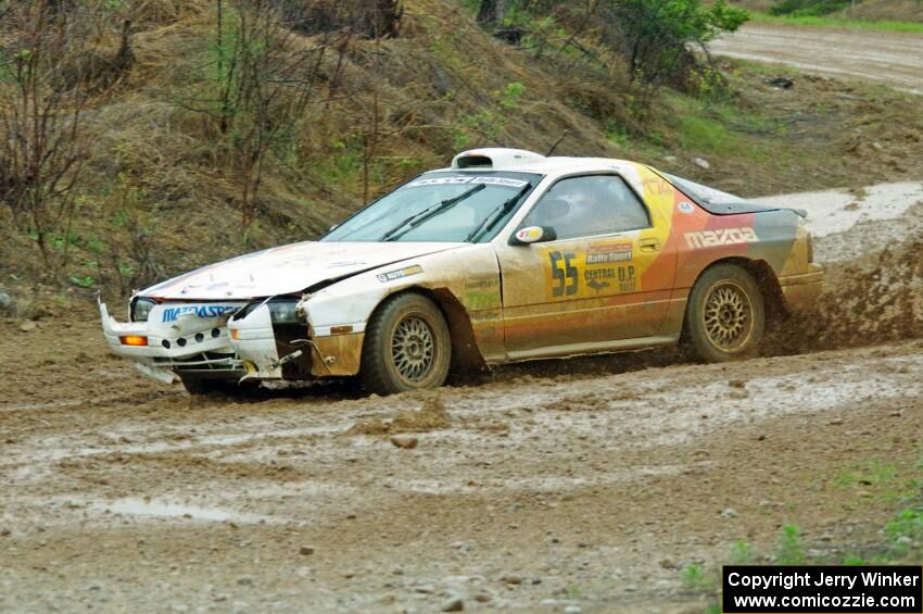 Kevin Schmidt / Kyle Roberts Mazda RX-7 on SS3, J5 North II.