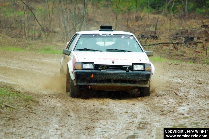 Eric Anderson / Phil Jeannot Toyota Celica GTS on SS3, J5 North II.