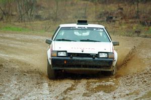 Eric Anderson / Phil Jeannot Toyota Celica GTS on SS3, J5 North II.