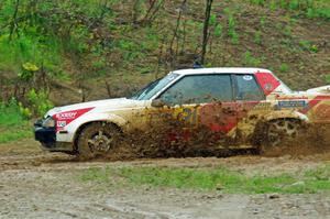 Eric Anderson / Phil Jeannot Toyota Celica GTS on SS3, J5 North II.