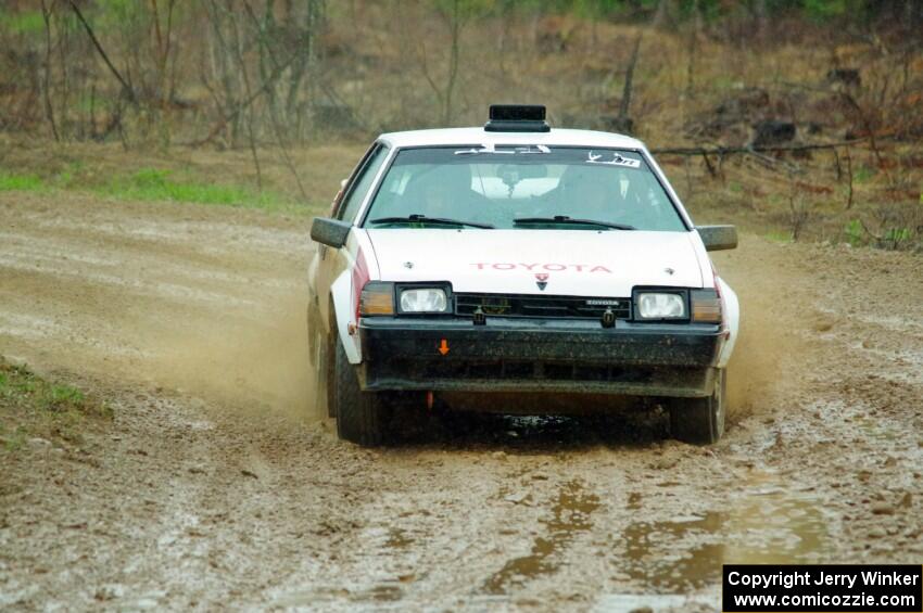 Eric Anderson / Phil Jeannot Toyota Celica GTS on SS3, J5 North II.