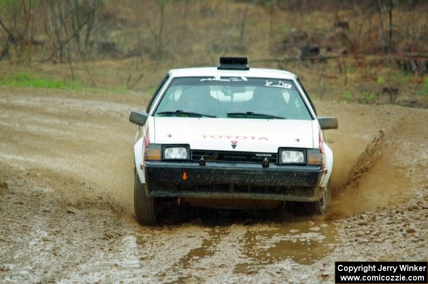 Eric Anderson / Phil Jeannot Toyota Celica GTS on SS3, J5 North II.