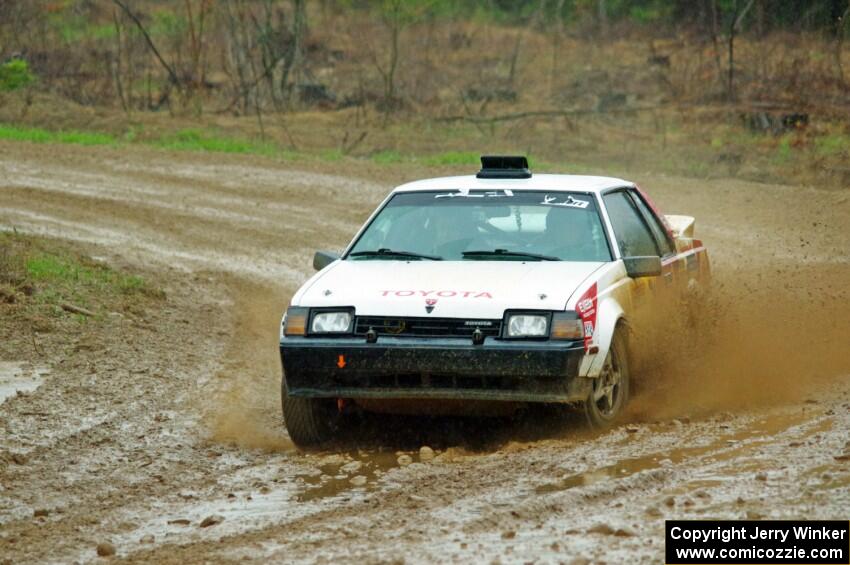 Eric Anderson / Phil Jeannot Toyota Celica GTS on SS3, J5 North II.