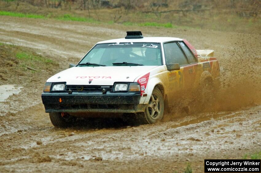 Eric Anderson / Phil Jeannot Toyota Celica GTS on SS3, J5 North II.