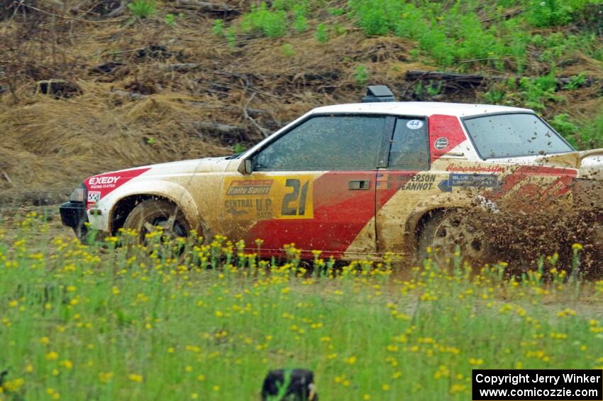 Eric Anderson / Phil Jeannot Toyota Celica GTS on SS3, J5 North II.