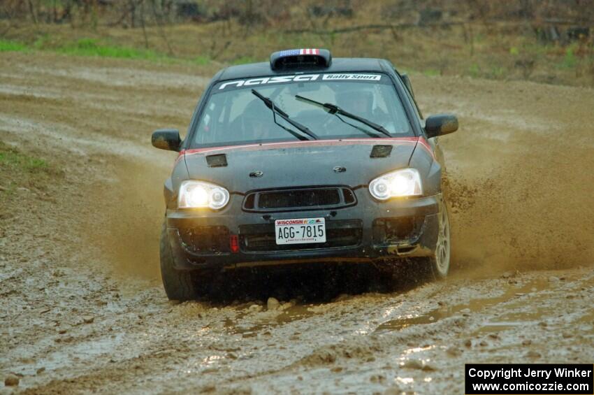 Colin Gleason / Mason Klimek Subaru Impreza 2.5RS on SS3, J5 North II.