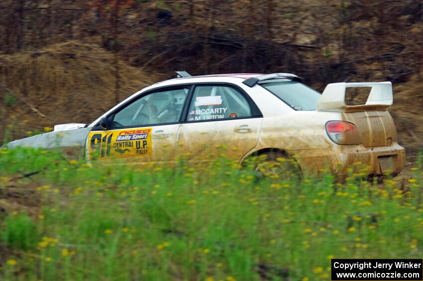 Ian McCarty / Makisa Upton Subaru Impreza 2.5RS on SS3, J5 North II.