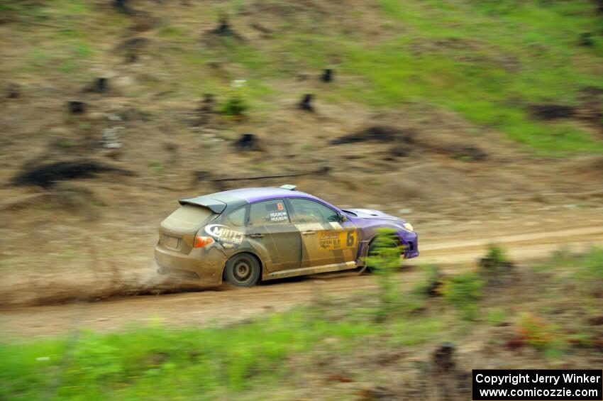 Matt Huuki / Jadyn Huuki Subaru WRX STi on SS6, J5 South I.