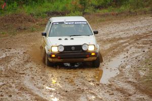 Adam VanDamme / Taylor Haelterman VW Golf on SS6, J5 South I.