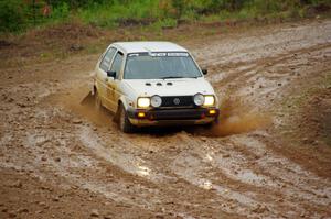 Adam VanDamme / Taylor Haelterman VW Golf on SS6, J5 South I.