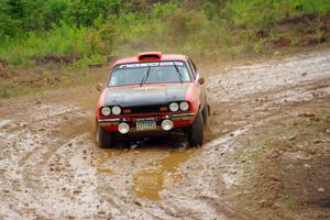 Mike Hurst / Rhianon Gelsomino Ford Capri on SS6, J5 South I.