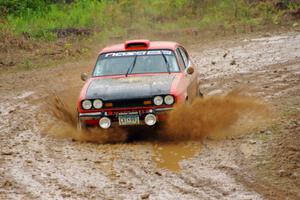 Mike Hurst / Rhianon Gelsomino Ford Capri on SS6, J5 South I.