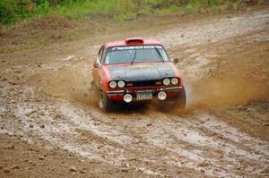 Mike Hurst / Rhianon Gelsomino Ford Capri on SS6, J5 South I.