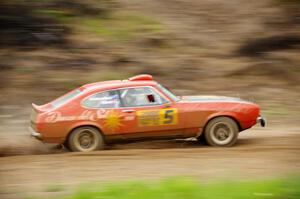 Mike Hurst / Rhianon Gelsomino Ford Capri on SS6, J5 South I.