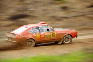 Mike Hurst / Rhianon Gelsomino Ford Capri on SS6, J5 South I.