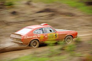 Mike Hurst / Rhianon Gelsomino Ford Capri on SS6, J5 South I.