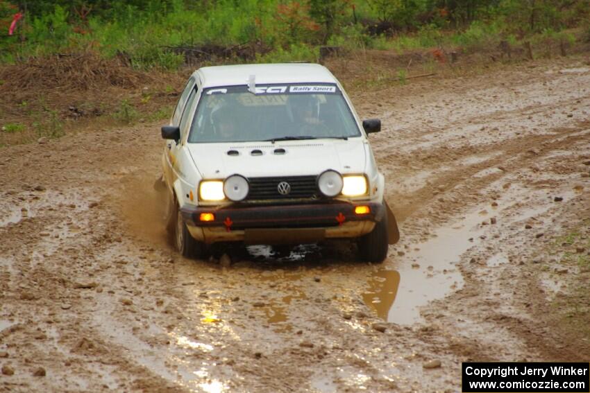 Adam VanDamme / Taylor Haelterman VW Golf on SS6, J5 South I.