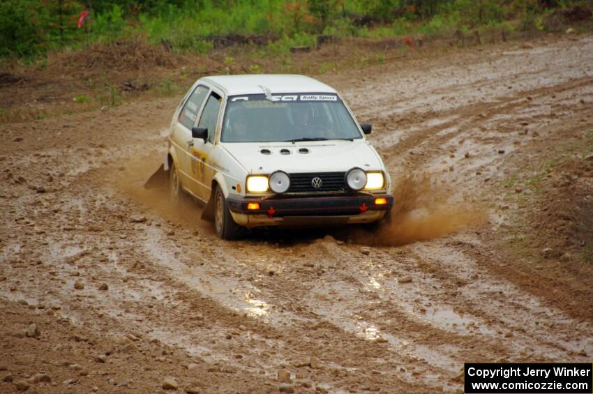 Adam VanDamme / Taylor Haelterman VW Golf on SS6, J5 South I.