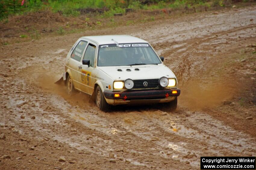 Adam VanDamme / Taylor Haelterman VW Golf on SS6, J5 South I.