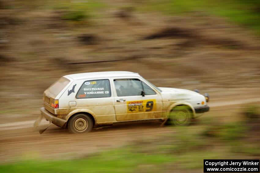 Adam VanDamme / Taylor Haelterman VW Golf on SS6, J5 South I.