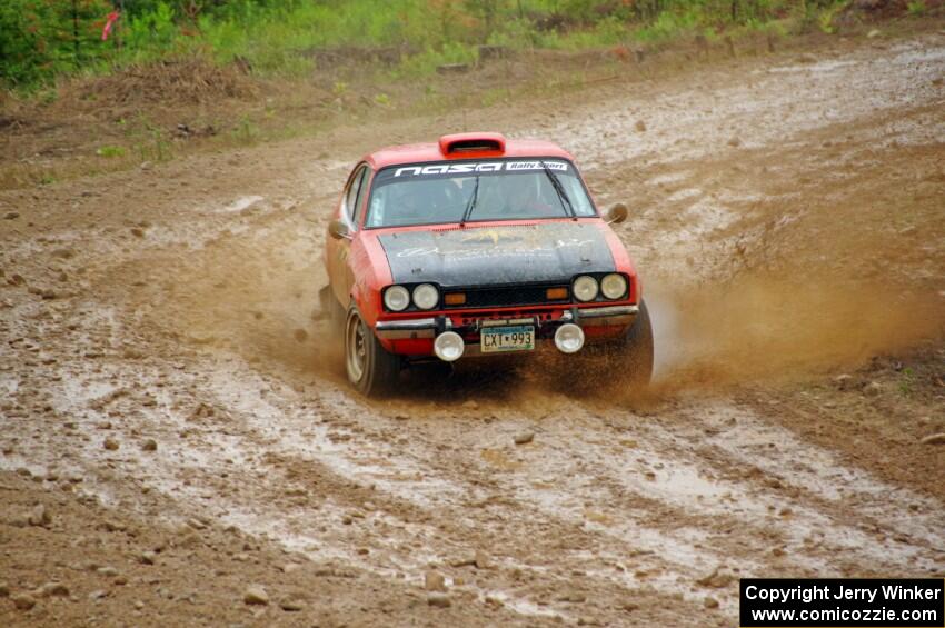 Mike Hurst / Rhianon Gelsomino Ford Capri on SS6, J5 South I.