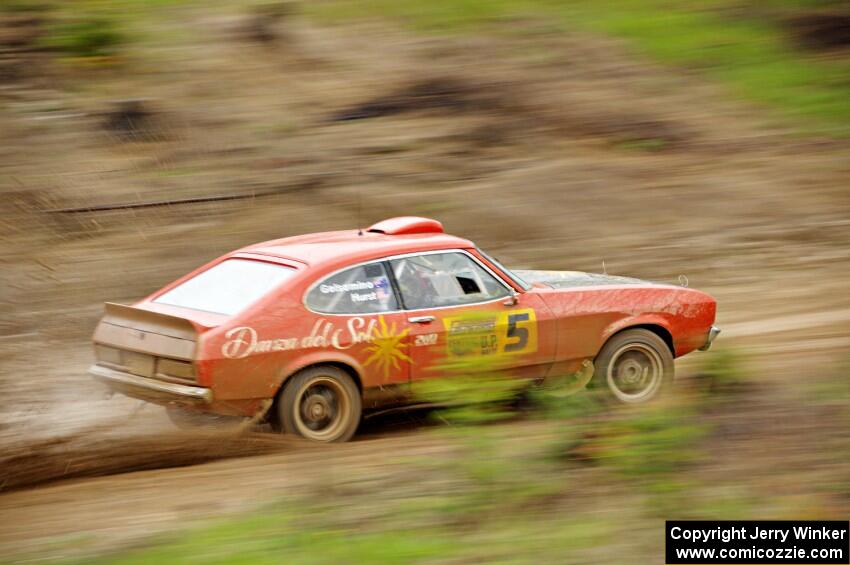 Mike Hurst / Rhianon Gelsomino Ford Capri on SS6, J5 South I.