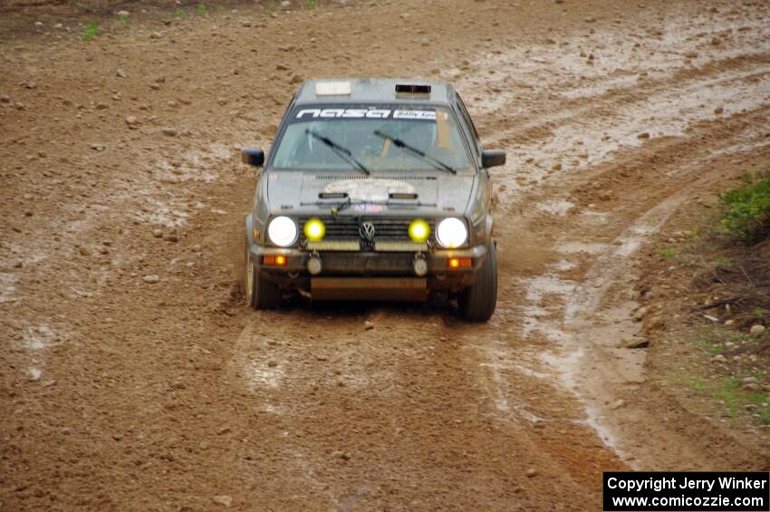 Cory Grant / Kevin Forde VW Jetta on SS6, J5 South I.