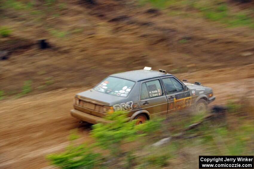 Cory Grant / Kevin Forde VW Jetta on SS6, J5 South I.