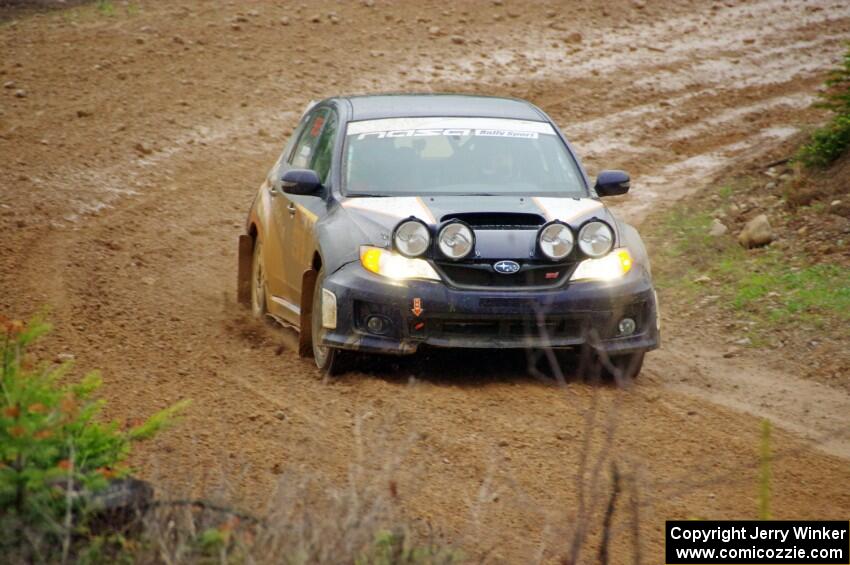 John Cirisan / Boyd Smith Subaru WRX STi on SS6, J5 South I.