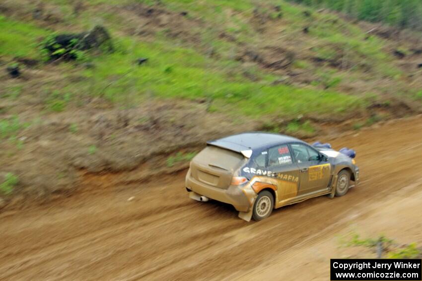 John Cirisan / Boyd Smith Subaru WRX STi on SS6, J5 South I.