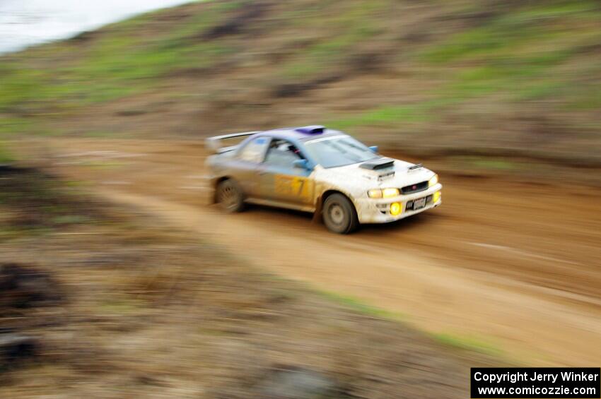 Tyler Matalas / Ian Hoge Subaru Impreza LX on SS6, J5 South I.