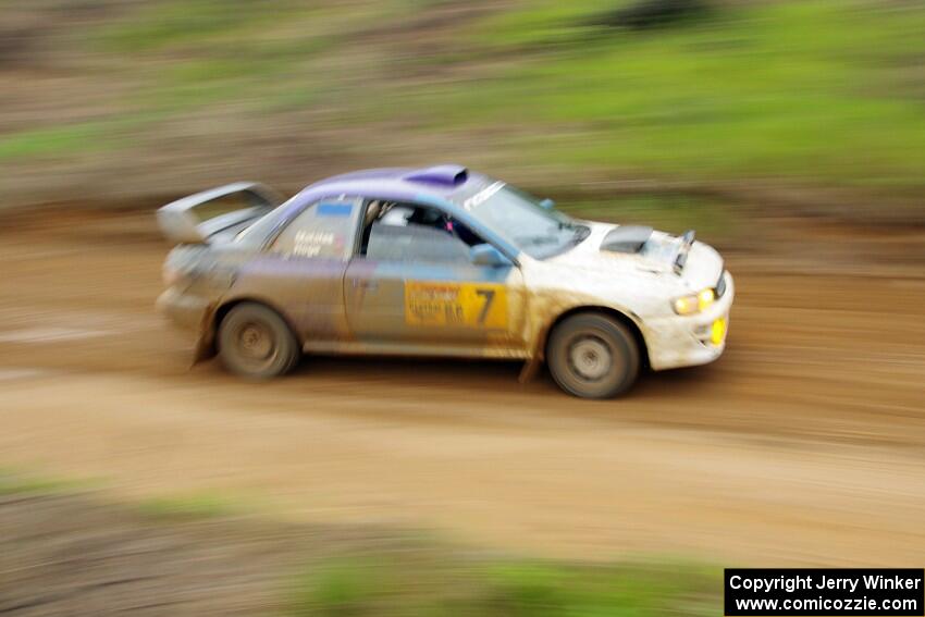 Tyler Matalas / Ian Hoge Subaru Impreza LX on SS6, J5 South I.