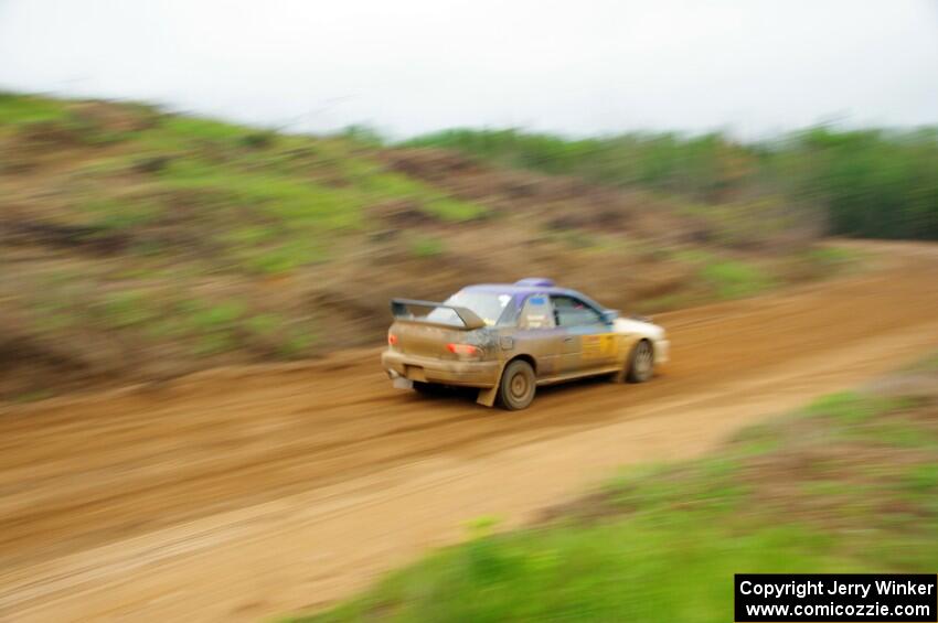 Tyler Matalas / Ian Hoge Subaru Impreza LX on SS6, J5 South I.