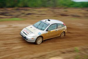 Mohammad Salehi / Rob McCarter Ford Focus on SS6, J5 South I.