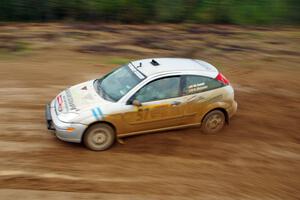 Mohammad Salehi / Rob McCarter Ford Focus on SS6, J5 South I.