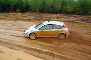 Mohammad Salehi / Rob McCarter Ford Focus on SS6, J5 South I.