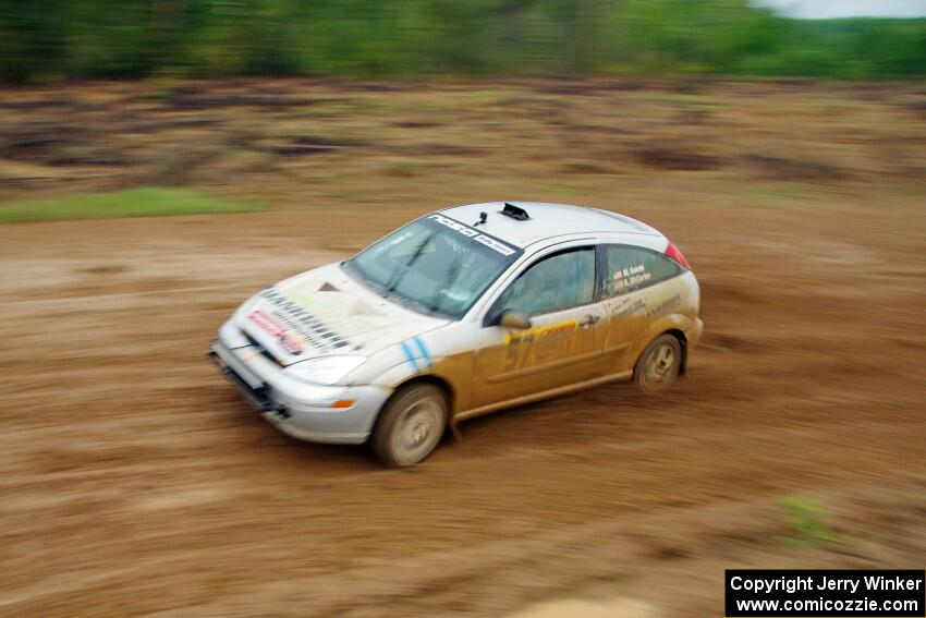 Mohammad Salehi / Rob McCarter Ford Focus on SS6, J5 South I.