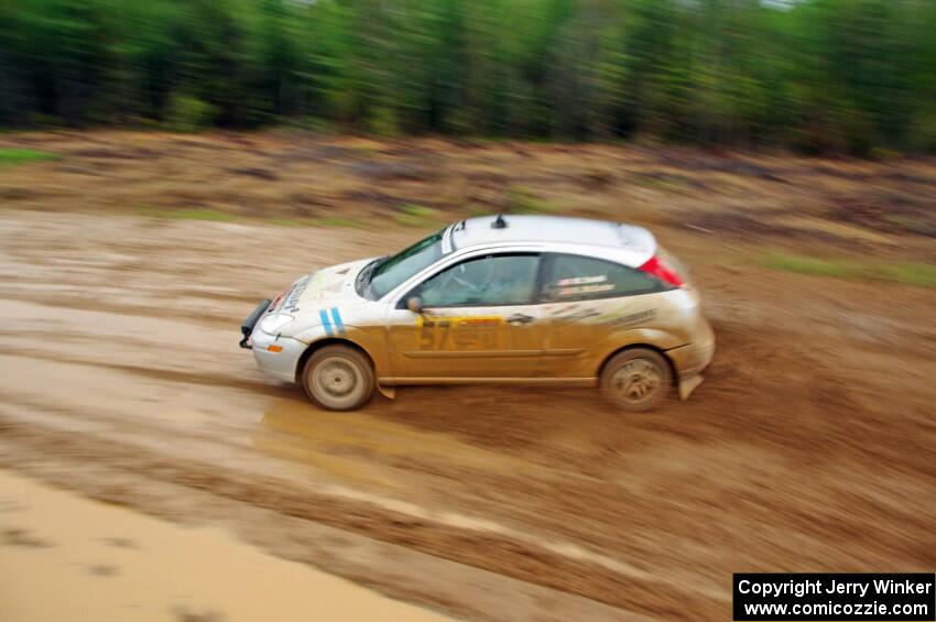 Mohammad Salehi / Rob McCarter Ford Focus on SS6, J5 South I.