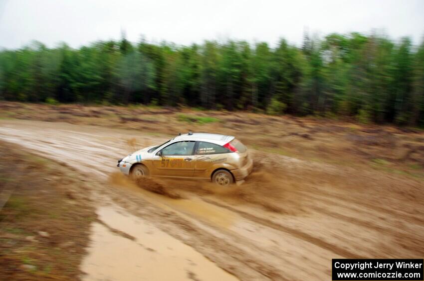 Mohammad Salehi / Rob McCarter Ford Focus on SS6, J5 South I.