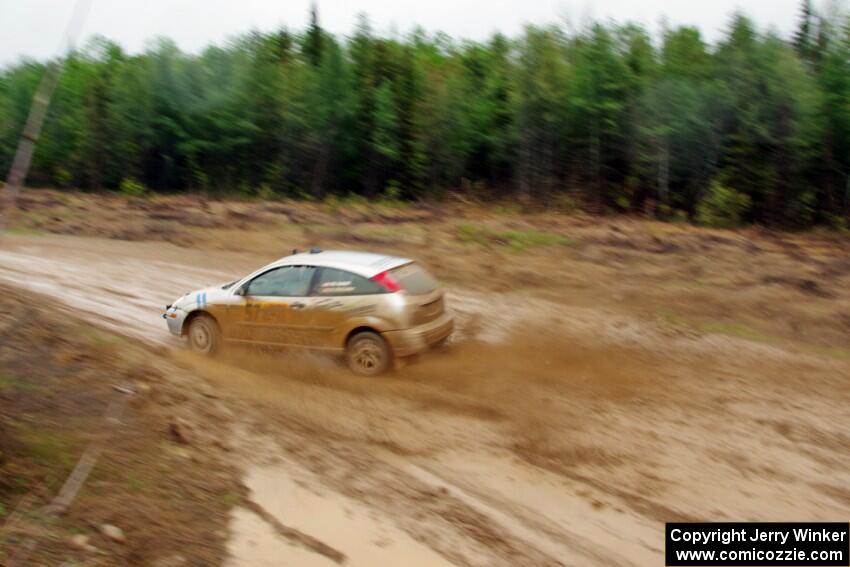 Mohammad Salehi / Rob McCarter Ford Focus on SS6, J5 South I.