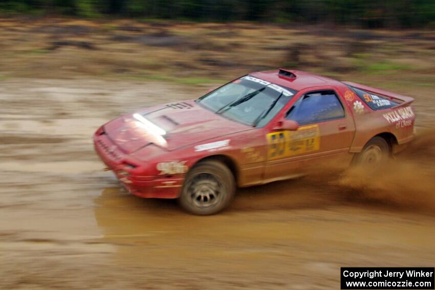 Al Dantes, Jr. / Brandon Snyder Mazda RX-7 LS on SS6, J5 South I.