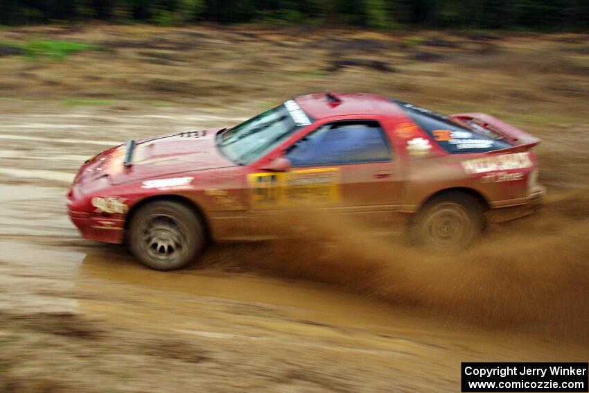 Al Dantes, Jr. / Brandon Snyder Mazda RX-7 LS on SS6, J5 South I.