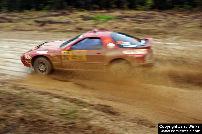 Al Dantes, Jr. / Brandon Snyder Mazda RX-7 LS on SS6, J5 South I.