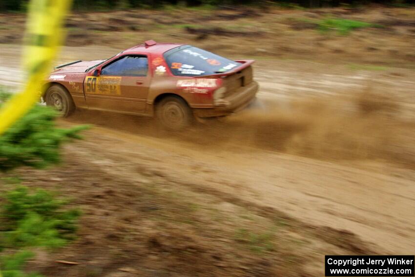 Al Dantes, Jr. / Brandon Snyder Mazda RX-7 LS on SS6, J5 South I.