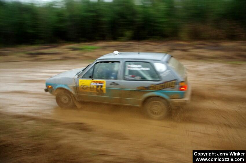 Mark Rokus / Mike Van Alphen VW GTI on SS6, J5 South I.