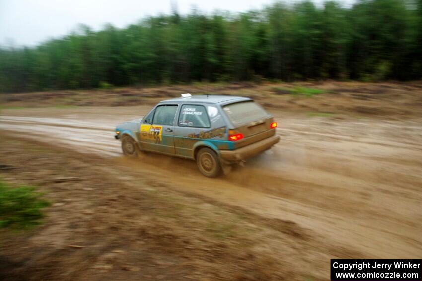 Mark Rokus / Mike Van Alphen VW GTI on SS6, J5 South I.