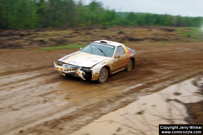 Kevin Schmidt / Kyle Roberts Mazda RX-7 on SS6, J5 South I.