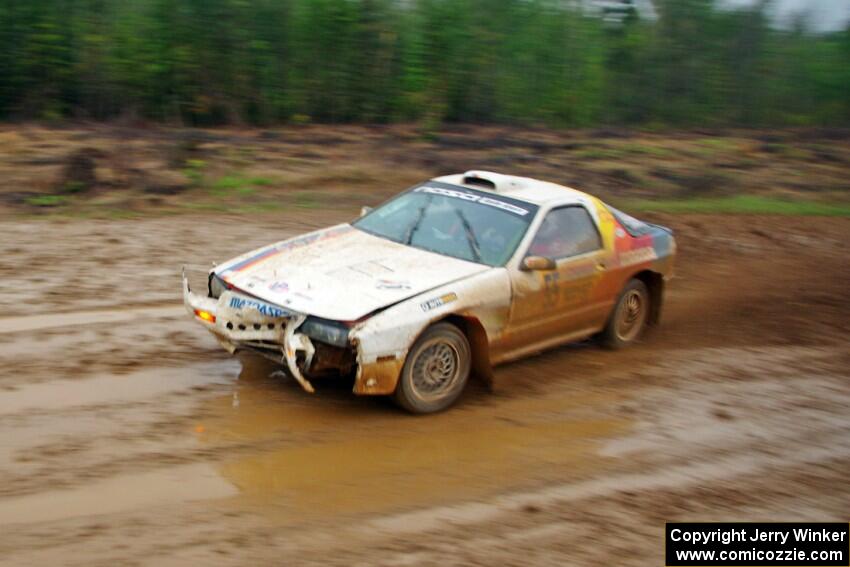 Kevin Schmidt / Kyle Roberts Mazda RX-7 on SS6, J5 South I.