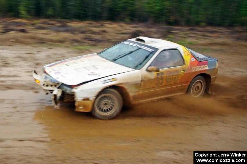 Kevin Schmidt / Kyle Roberts Mazda RX-7 on SS6, J5 South I.