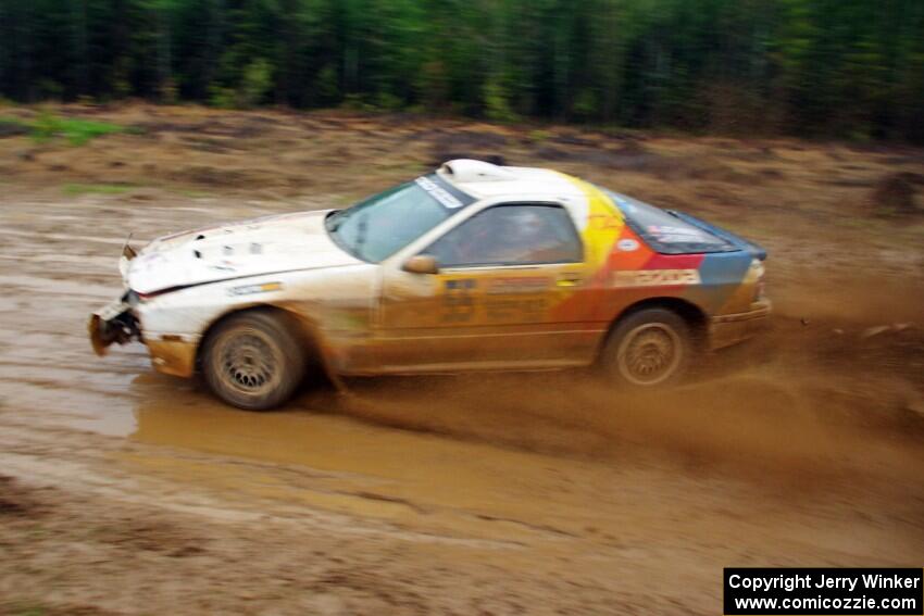 Kevin Schmidt / Kyle Roberts Mazda RX-7 on SS6, J5 South I.